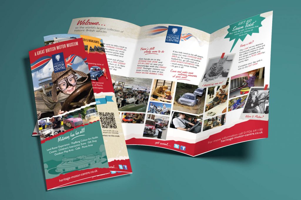 Heritage Motor Museum leaflet