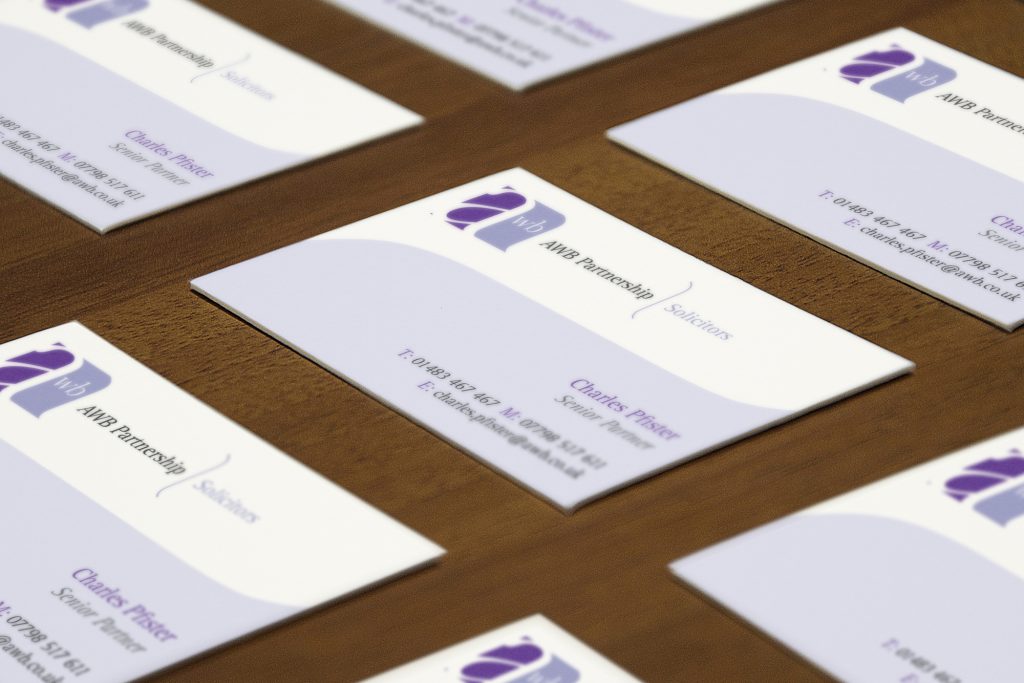 awb business cards